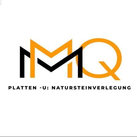 Ein Logo für Platten-U mit den Buchstaben MQ in Gelb und Schwarz, umgeben von einem gelben Kreis, auf weißem Hintergrund.