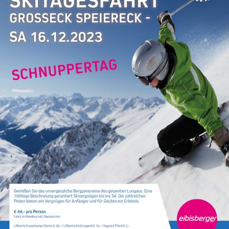 Bild enthält, Advertisement, Poster, Outdoors, Nature, Adult, Male, Man, Person, Snow