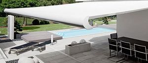 Bild enthält, House, Housing, Villa, Pool, Water, Couch, Chair, Plant, Canopy