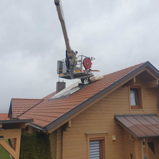 Bild enthält, Architecture, Building, House, Housing, Roof