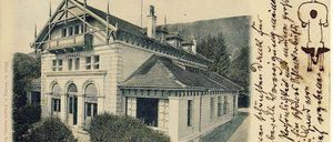 Bild enthält, Envelope, Mail, Architecture, Building, Postcard