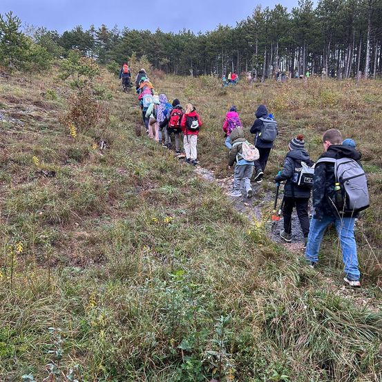 Bild enthält, Bag, Backpack, Backpacking, Person, Boy, Male, Teen, Jeans, E-scooter, Jacket