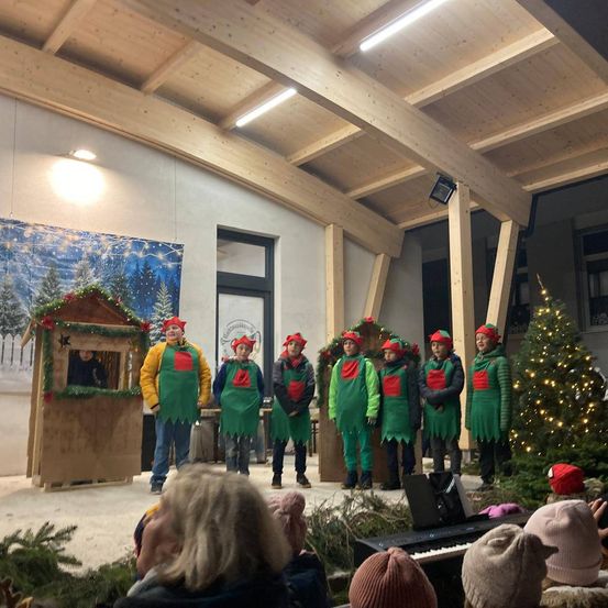 Bild enthält, Person, Christmas, Christmas Decorations, Festival, Adult, Female, Woman, Snowman, Christmas Tree, Coat