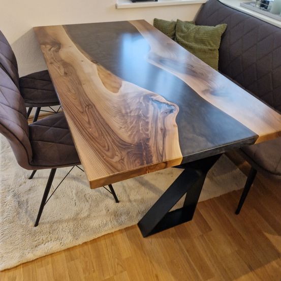 Furniture, Table, Tabletop, Wood, Chair, Hardwood, Coffee Table, Stained Wood