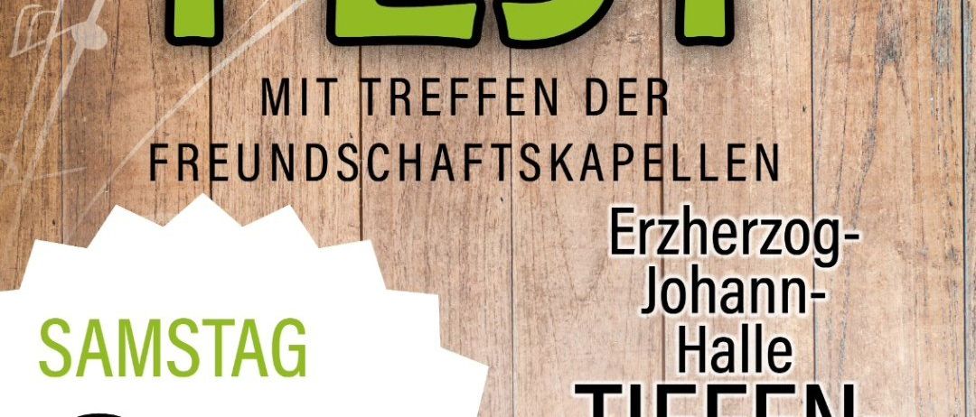 Post Fest-Veranstaltung am 6. Juni mit Erzherzog Johann-Halle in Tiefenbach. Beginn um 17:30 Uhr.