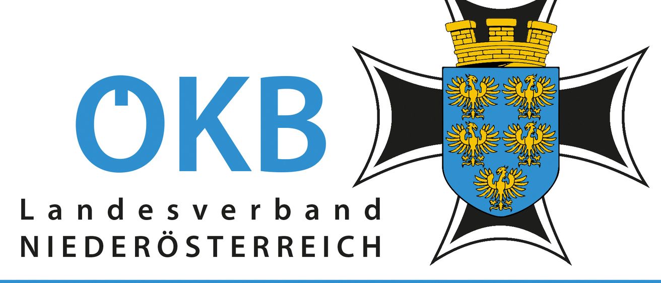 KB Verband Osterreich Logo mit 'KB' in Blau und einem Wappen mit einem gelben Adler auf einem blauen Schild.