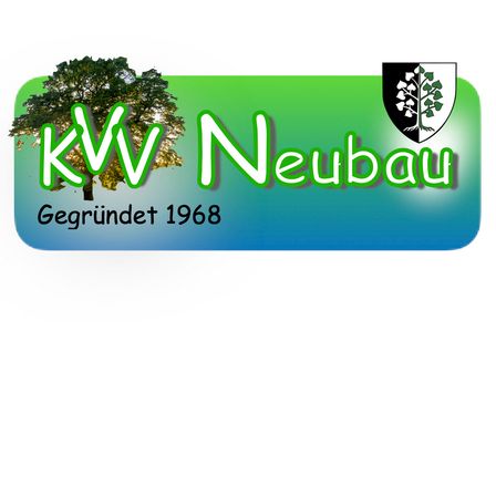 Ein blau-weißes Banner mit dem Text 'Gegrundet 1968' auf weißem Hintergrund.