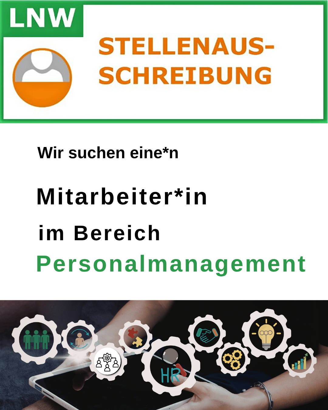 Personalmanagement Stellenausschreibung