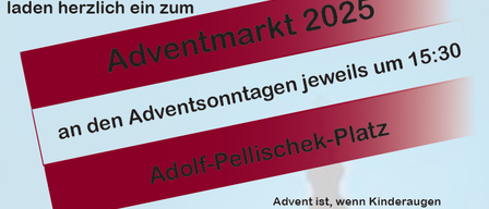 Die Marktgemeinde, die Vereine und Schulen laden herzlich ein zum Adventmarkt 2025 an den Adventsonntagen jeweils um 15:30 am Adolf-Pellischek-Platz. Advent ist, wenn Kinderaugen wieder zu strahlen beginnen und wir uns anstecken lassen von der Vorfreude auf Weihnachten.