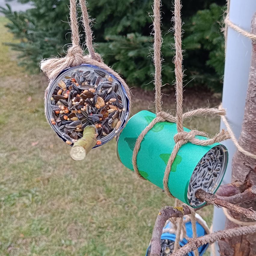 Bild enthält, Bird Feeder