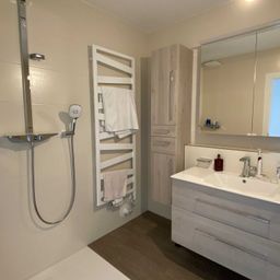 Corner, Indoors, Interior Design, Bathing, Bathroom, Sink