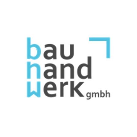 Das Logo für Bau and Werk GmbH, auf einem weißen Hintergrund dargestellt. Das Wort 'bau' ist in Blau, 'and' in Schwarz und 'werk' in Blau, mit 'gmbh' in Schwarz darunter.