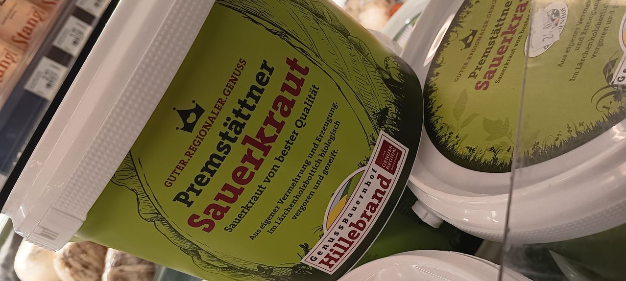 Bild enthält, Food, Advertisement, QR Code