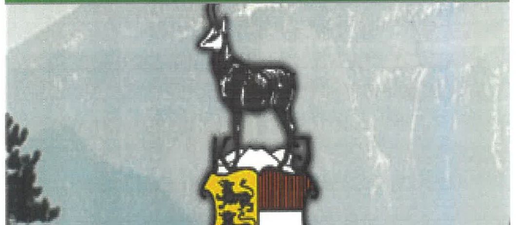 Plakat für Trophaenschau 2026. Geöffnet freitags ab 9 Uhr, samstags von 9 bis 13 Uhr. Jagdversammlung am 31.01., 14 Uhr. Im artBOX Frantschach - St. Gertrud. Hirsch auf Wappen.