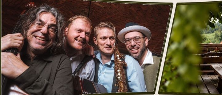 Live-Musik-Event von Quartetto Novo am 30. Juni 2026 um 18:30 Uhr bei Weingut Bernd Stelzl in Suedsteiermark. Tischreservierung erforderlich.