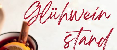 Ein Plakat, das für einen Glühweinstand für einen guten Zweck am 30. Dezember 2025 von 10 bis 18 Uhr am Dorfplatz Werndorf wirbt.