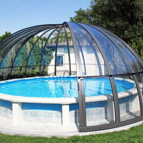 Schwimmbadüberdachung Orient