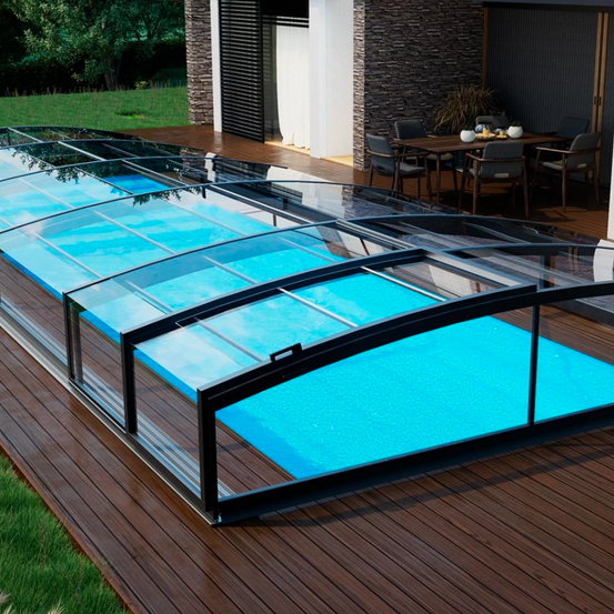 Schwimmbadüberdachung Parade