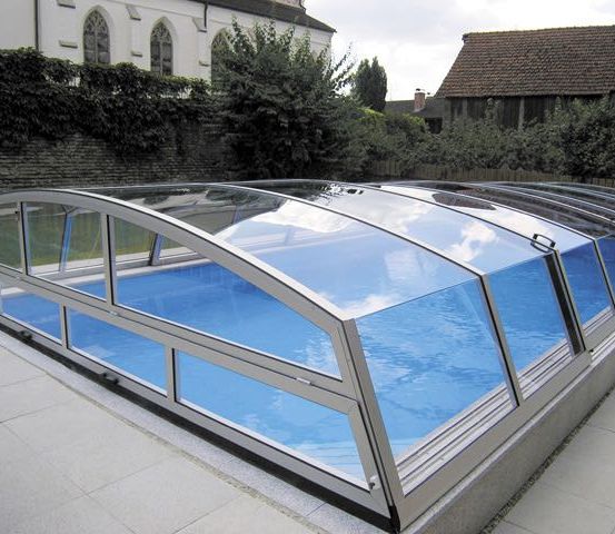 Schwimmbadüberdachung Visual