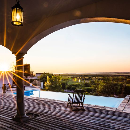 Überlaufschwimmbad Folie weiß