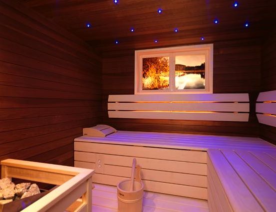 Sauna Sternenhimmel