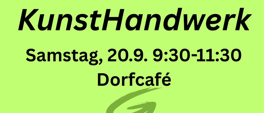 Plakat für ein Frauenfrühstück. Vier Frauen und ein Kind sind abgebildet. Der Text ist in Deutsch.