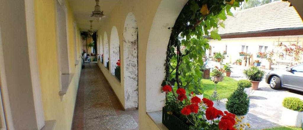 Bild enthält, Villa, Corridor, City, Garden, Street, Car, Geranium, Wheel, Potted Plant, Walkway