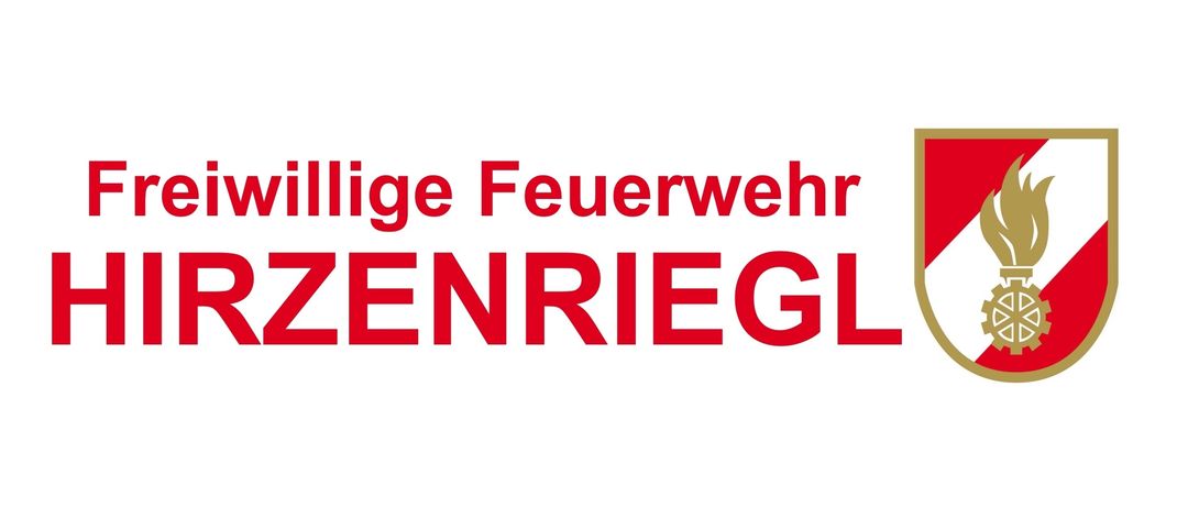 Das Bild zeigt das Logo der örtlichen Feuerwehr. Der Text 'Zenriegl' steht in fetten, roten Buchstaben auf weißem Hintergrund.