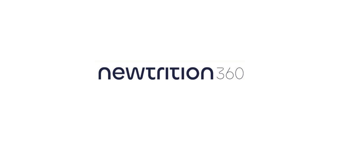 Das Bild zeigt das Logo von Newtrition 360, wobei der Name Newtrition in einer fettgedruckten, modernen Schrift steht, mit 360 darunter in einer kleineren, weniger fetten Schrift.