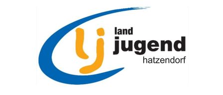 Das Logo von Land Juge Hatz zeigt eine blaue Welle mit den Worten Land Juge Hatz in fetten schwarzen Buchstaben.