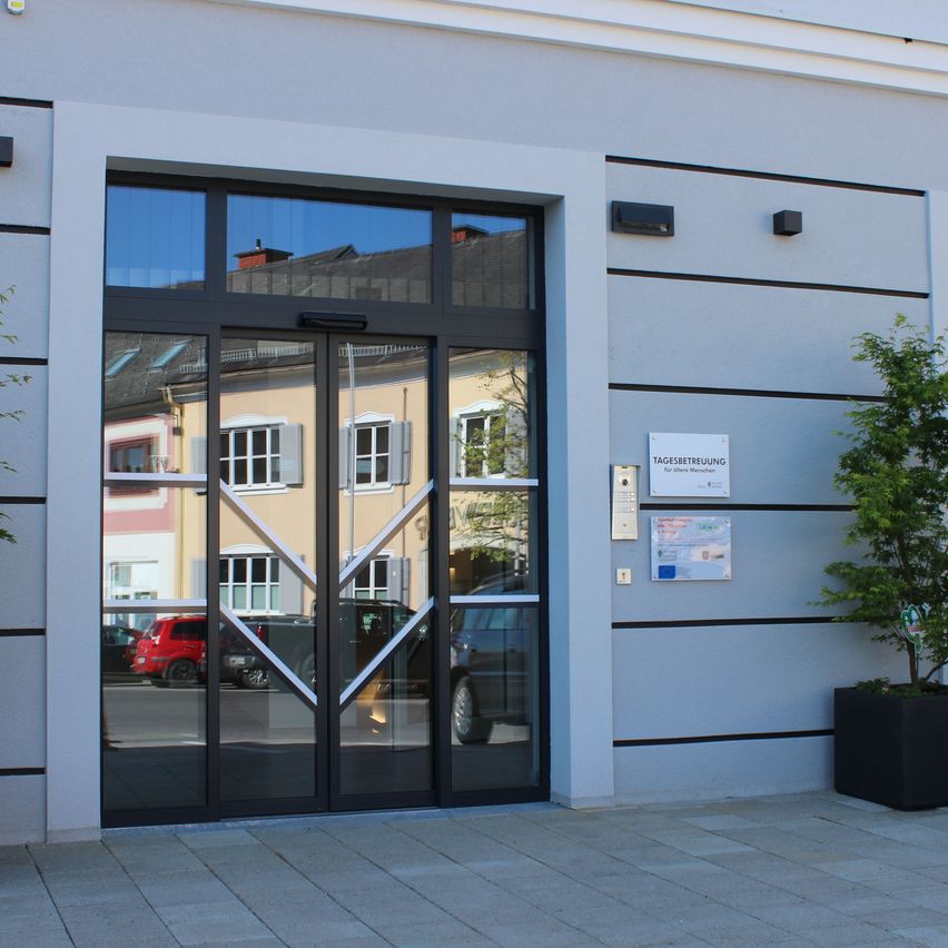 Bild enthält, Door, Plant, Potted Plant, Housing, Car, House, Gate, Planter