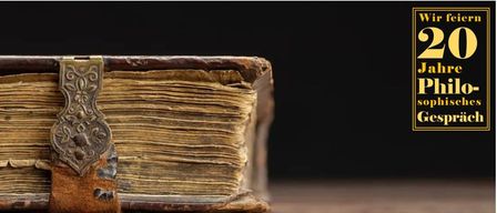 Einladung zu einem philosophischen Gespräch mit dem Titel 'Lernen wir aus der Geschichte?' von Raimund Höller, Beginn um 19.00 Uhr am Freitag, 29. Mai 2026, in der Bucherei Stubenber.