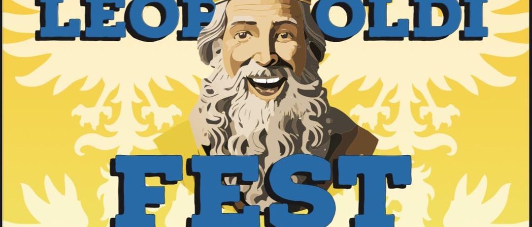 Eine Werbung für das Leo Oldi Fest am 8. November 2025. Es beginnt um 19 Uhr im Mehrzweckhaus Blindenmarkt. Einrichtungen umfassen eine Weinbar, Selterbar und Kaffeebar. Poldidisco by ist zu sehen.