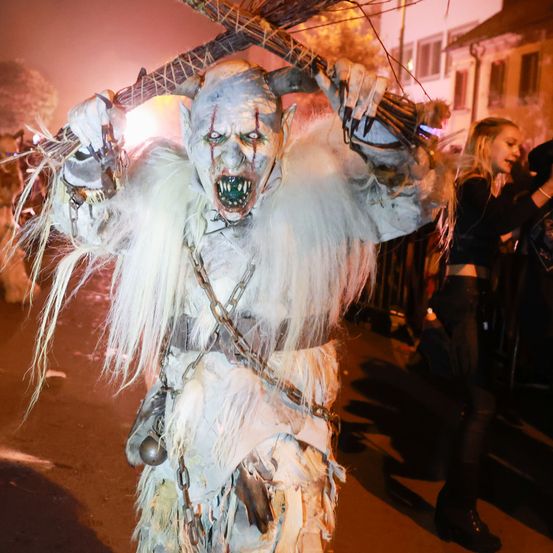 Bild enthält, Carnival, Costume, Person, Adult, Male, Man, Female, Woman, Face, Urban