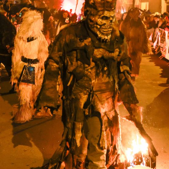 Bild enthält, Adult, Female, Person, Woman, Male, Man, Dog, Festival, Costume, Flame