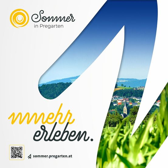 Bild enthält, Advertisement, Poster, QR Code, Text