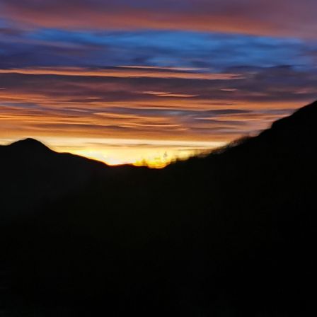 Bild enthält, Nature, Outdoors, Sky, Sunset, Sunrise, Sunlight, Scenery