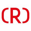 Ein rotes Logo mit den Buchstaben CRJ in einer stilisierten, modernen Schrift.