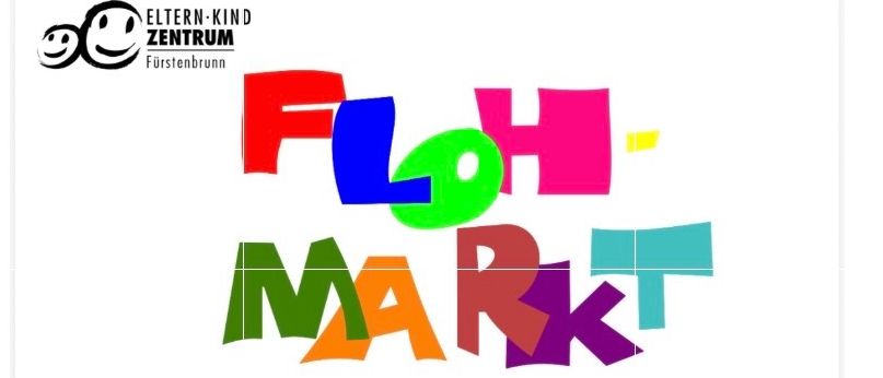 Eine Anzeige für einen Flohmarkt im Kirchenzentrum Furstenbrunn am 21. März 2026 von 9:00 bis 15:00 Uhr. Spenden von sauberer Kleidung, Haushaltsgegenständen, Geschirr, Büchern, funktionierenden Elektrogeräten, Babysachen und Antiquitäten werden angefordert. Abgabetermine im Kirchenzentrum sind der 17. und 20. März 2026. Reservierungen per Telefon möglich.