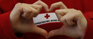 Image contains, Logo, Symbol, First Aid, Red Cross, Baby, Person