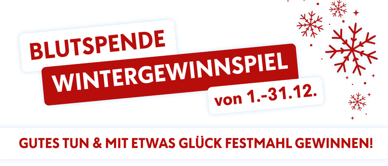 Ende Gewinnspiel vom 1.-3. Mit etwas Glück feiern.