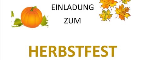 Eine Einladung zum Herbstfest. Es findet am Samstag, 06. September 2025, ab 15 Uhr im Park vor der Kirche statt. Für Speisen und Getränke ist gesorgt!