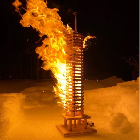 Bild enthält, Fire, Flame, Bonfire