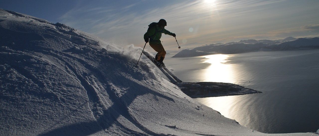 Nature, Outdoors, Piste, Snow, Sport, Person, Glove, Helmet, Skiing, Peak