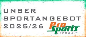 Eine Werbung für 'ER TARANG' mit dem Datum '5/26' und einem Logo für 'Pro Sport LINE'.