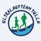 Das Logo zeigt eine stilisierte Darstellung eines Mannes und einer Frau beim Laufen, eingeschlossen in einem blauen Kreis, mit dem Text Ultralaufteam Tulln prominent angezeigt.