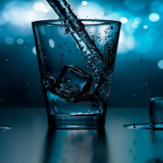 Bild enthält, Glass, Ice, Water