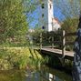 Bild enthält, Nature, Outdoors, Pond, Water, Waterfront, Fortress, Bell Tower, Ditch, Scenery, Boardwalk