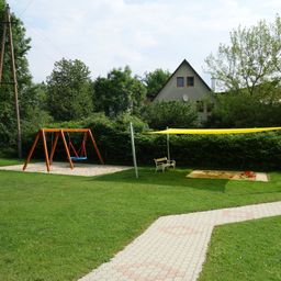 Grass, Bench, Lawn, Play Area, Outdoor Play Area, Outdoors, Backyard, Nature