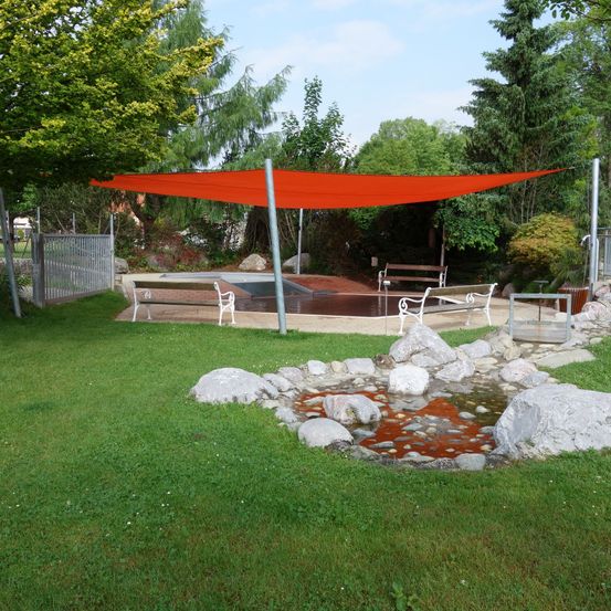 Grass, Backyard, Nature, Outdoors, Yard, Shelter, Patio, Bench, Porch, Canopy